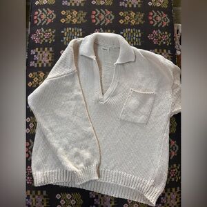 Cream Babaa Knit Sweater
